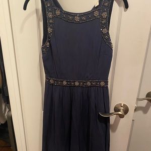 Francesca Navy Dress